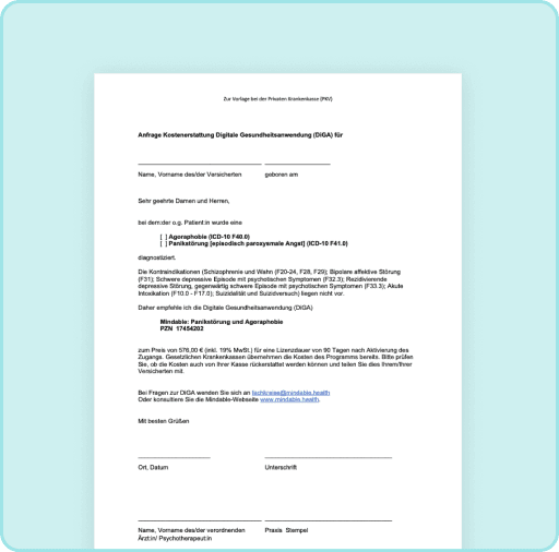 PKV Template (German)