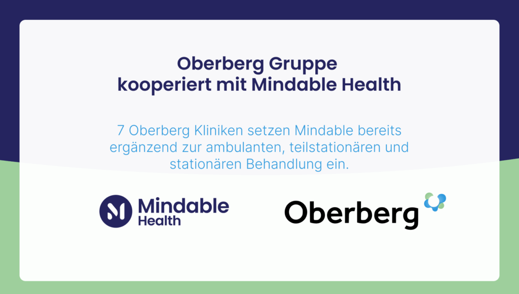 Mindable Health im Einsatz in Oberberg Kliniken